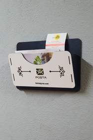 Resim Reklamwar Apartman Daire Kapısı Posta Kutusu 