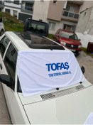 Resim as garaj TOFAŞ BEYAZ BÜYÜK OTOMOBİL HAVLU 