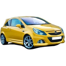 Resim Opel Corsa D 2 Kapı 2007-2015 Plastik Boyasız Yan Marşpiyel 