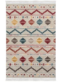 Resim Alanur Home Eko Trend Djt Yıkanabilir Kaymaz Taban 3 Lü Yatak Odası Takımı F5001 Iskandinav Renkli 