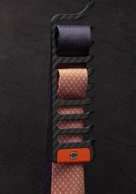 Resim Tie Hanger HQ704 Karbon Fiber Kravat Askısı - Siyah 