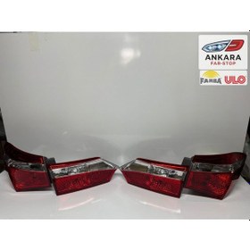 Resim Toyota Corolla 2013 - 2015 Stop Lambası Sağ - Sol İç Ve Dış Takım Orjinal Farba - Ulo - 4 Stop 