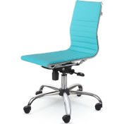 Resim Mezura Ofis Chrome Çalışma Koltuğu 