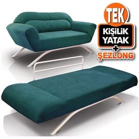 Resim Seray Seray'Dan Serlucci 2'Li Tek Kişilik Yataklı Kanepe 