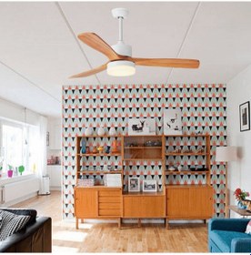 Resim Fancium DKF301 52" Aydınlatmalı Uzaktan Kumandalı Tavan Vantilatörü 