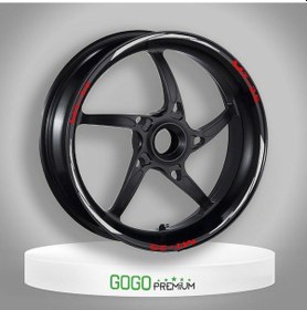 Resim Reflektör Beyaz Yamaha Mt-25 Uyumlu 1 Set Jant Şeridi 