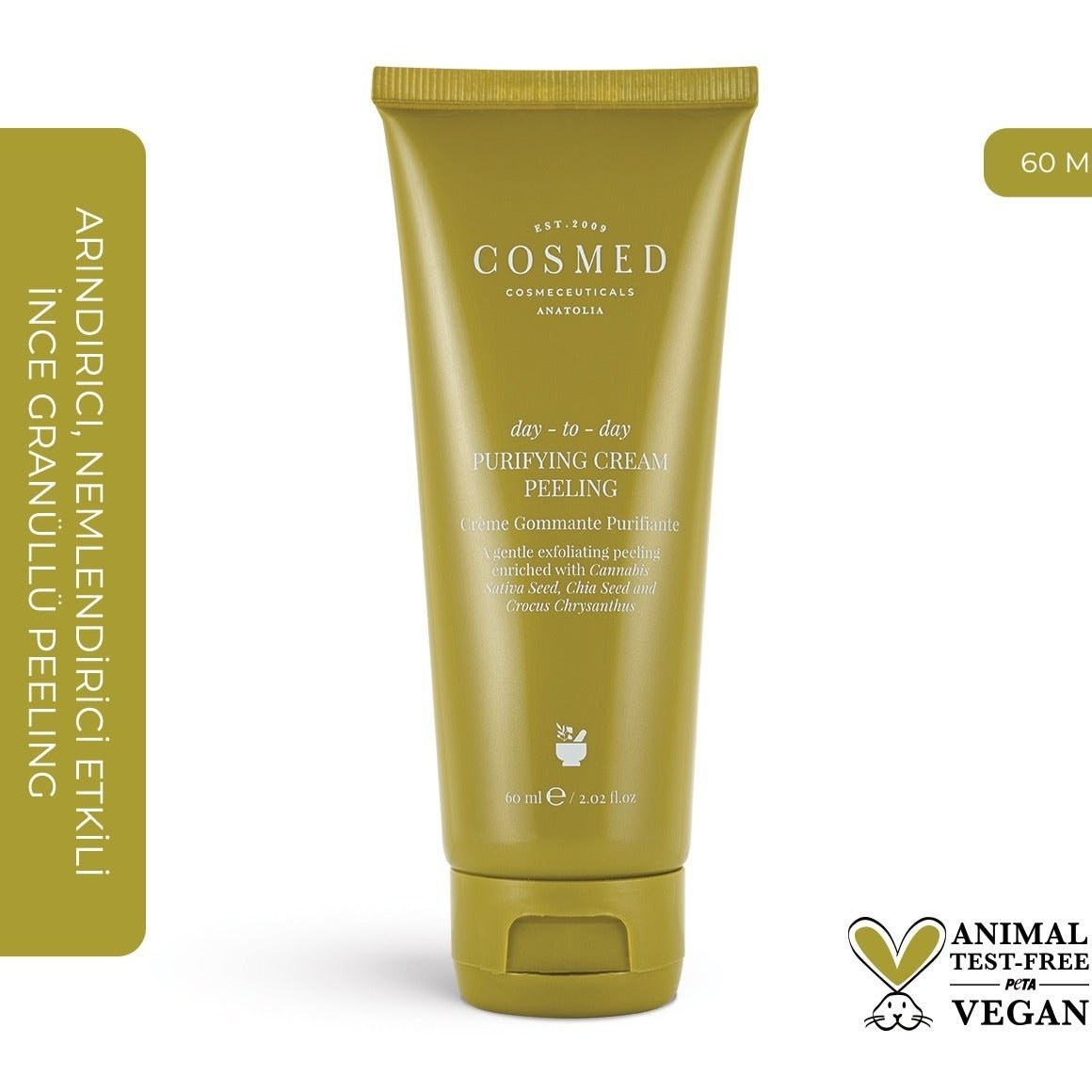 Kazan Hobi Arındırıcı, Nemlendirici Etkili Ince Granüllü Peeling, 60 ml Fiyatı ve Özelliklerı - Badem