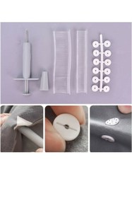 Resim QNİAY Yorgan Kılıfı Sabitleme Seti Nevresim Klips Takımı 