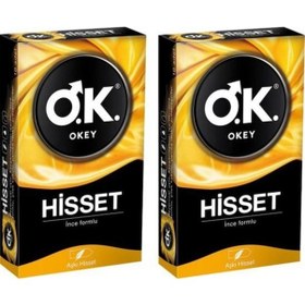 Resim Okey Hisset Prezervatif 10'lu x 2 