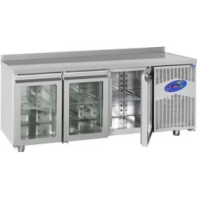 Resim CSA Karacasan 474 Lt Üç Kapılı 700'Lük Tezgah Tipi Buzdolabı(304 Çelik) 