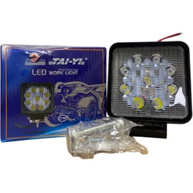 Resim TAYI 10-36V 9 GÖZ LEDLİ AYARLANABİLİR ARAÇ PROJEKTÖR IP67 