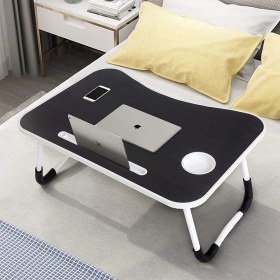 Resim Hodbehod Katlanır Koltuk Yatak Üstü Laptop Tablet Çalışma Laptop Masası Sehpası 