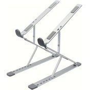 Resim Willowhaven 13-15 İnç Gümüş Katlanır 2 Katlı Alüminyum Dizüstü Bilgisayar Askılık Standı 