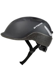 Resim Decathlon Btwin Şehir Bisikleti Kaskı - Siyah - 100 