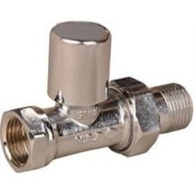 Resim Eca 1/2” Krom, Volanlı Düz Radyatör Valfı 602120281 