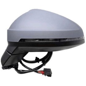 Resim Audi A4 8K2 10-15 Sol Ayna Elektrikli Isıtmalı Katlanır Sinyalli Astarlı Asferli 12 Pin 