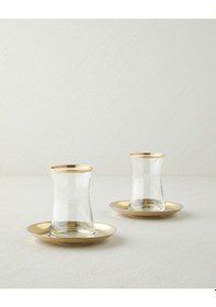 Resim English Home Elise Çelik 4 Parça 2 Kişilik Çay Seti 170 Ml Gold Gold 