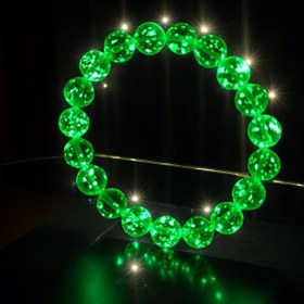 Resim 8mm Boho-Inspired Glow-in-the-Dark Beaded Bilezik - Gece Koşuları, Kamp, Partiler ve Günlük Moda için Canlı Yeşil, Çok Renkli, Işıltılı Boncuklar, Romantik Hediye Fikri, Günlük Moda Aksesuarı|Boho Tarzı Bilezik|Parlayan Boncuklar, Boncuklu Bilezik 