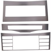 Resim Snoweagle Mercedes Benz E Sınıfı W212 2009-15 İçin Cd Düğmesi Çerçeve Sticker Döşemesi 