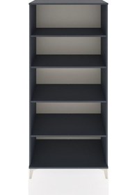 Resim Hyperion Dolap 5 Raflı 88x44x195 Antrasit-antrasit Antrasit 