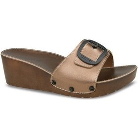 Resim Ceyo 9969-9 Dolgu Topuk Orthopedix Kadın Terlik Bakır 36-40 001 
