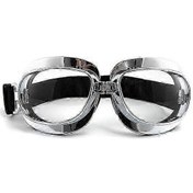 Resim Motosiklet Gözlükleri Spor Vintage Açık Hava Gözlükleri Pilot Tarzı Cruiser Scooter Gözlük Erkekler, Kadınlar, Yetişkinler, C İçin Uygundur 