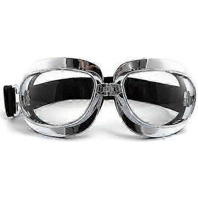 Resim Motosiklet Gözlükleri Spor Vintage Açık Hava Gözlükleri Pilot Tarzı Cruiser Scooter Gözlük Erkekler, Kadınlar, Yetişkinler, C İçin Uygundur 