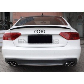 Resim Autogp Audi A5 Bagaj Üstü Spoiler Siyah Boyalı 2008 / 2015 Sp-oe-ad-a5b8-0815-001 