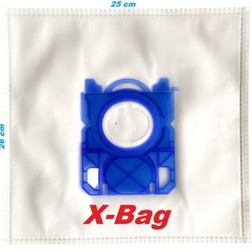Resim X-Bag Electrolux E210b E210m E210s S Bag Tipi Süpürge Toz Torbası 15 Adet 