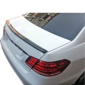 Resim Mercedes W212 Uyumlu Amg Kalın Spoiler Boyasız Fiber 