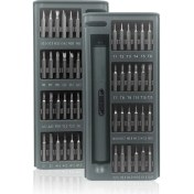 Resim Zuomee 49'lu Şarjlı Kablosuz Tornavida Seti - Manyetik Uçlar ile Cihazlar Için (Yurt Dışından) 