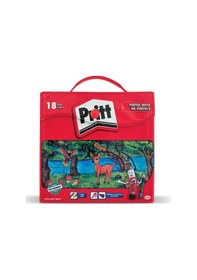 Resim Pritt Çantalı Pastel Boya 18'li 
