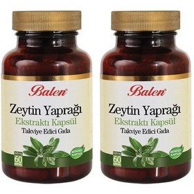 Resim Balen Zeytin Yaprağı Ekstrat Kapsül 620Mg 60 - 2 Adet 