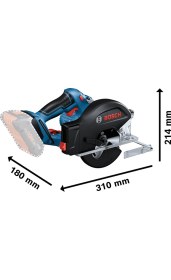 Resim Bosch Gkm 18 V-50 Akülü Metal Kesme Makinası 18 Volt (Akü ve Şarj Aleti Hariç) 