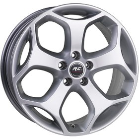 Resim RC Jant Takım 5x108 8x18 -317 Et53 63.4 Sılver Ford Uyumlu 