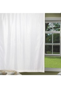 Resim Cheap's Home Beyaz Saten Güneşlik Perde Beyaz 