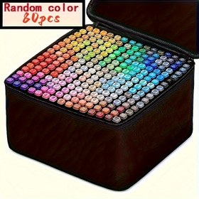 Resim 80 adet Alkol İçermeyen Felt Uçlu Kalemler - Parlak Renkler, Manga Çizimleri İçin Uygun, Çift Uçlu Sanat, Okul Malzemeleri - İdeal Paskalya Hediyesi, Sanat Malzemeleri | Parlak Kalemler | Orta Boy Uçlu Kalemler, Okul Gereksinimleri, Manga Çizimleri, Canlı Renkler, Pürüzsüz Mürekkep Akışı, Yüksek Kaliteli Uçlar, Dayanıklı Uçlar, Çizim Kalemleri, Çizim Araçları, Öğrenciler, Hobiçiler 