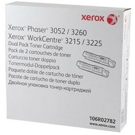 Resim Xerox 106R02782 Phaser 3052/3260/WC 3215/3225 Dual Pack Toner 2x3000 s 