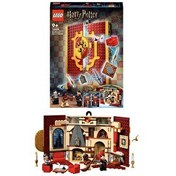 Resim LEGO Harry Potter Gryffindor Binası Bayrağı 76409 
