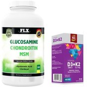 Resim Glucosamine Chondroitin Msm 300 Tab + Vitamin D3 Vitamin K2 20 Ml 