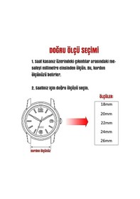 Resim Fado Her Saate Uygun Kelebek Toka 20 Mm Hakiki Deri 248 Sarı Toka Siyah Siyah 