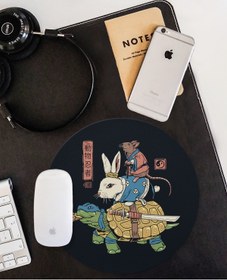 Resim WuW 3 Kafadar Yuvarlak Mouse Pad 