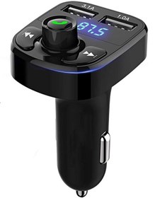 Resim Beatitude Araç Bluetooth Fm Transmitter Cihazı Araba Mp3 Çalar Oto Çakmaklık Şarj Aleti Müzik Kiti 