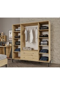 Resim Trio Wood Xl Genç Odası %100mdf Meşe 