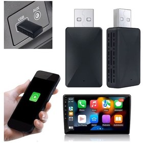 Resim Ally Kablosuz Car Play Adaptörü Android Cihazlar Için Wireless Carplay Çevirici 