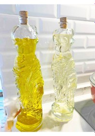 Resim 2 Adet Venüs Yağdanlık - Kadın Figürlü Sirkelik Sosluk 180 Ml - Noth-874595 