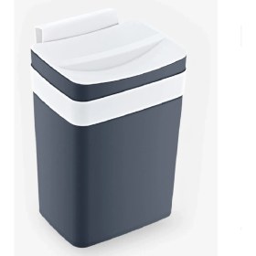 Resim Renkli Soft Askılı Çöp Kutusu 4 Lt, Şık ve Kullanışlı Ev ve Ofis Dekoru 
