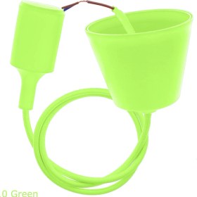 Resim N&D Lighting Dekoratif Silikonlu Yeşil Duy 