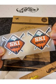 Resim Bay Etiket Hbg47 Kayak Sporu Etiketi Ikili Set 