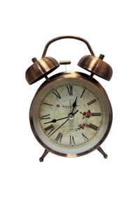 Resim Retro Çalar Saat-bakır Bakır 